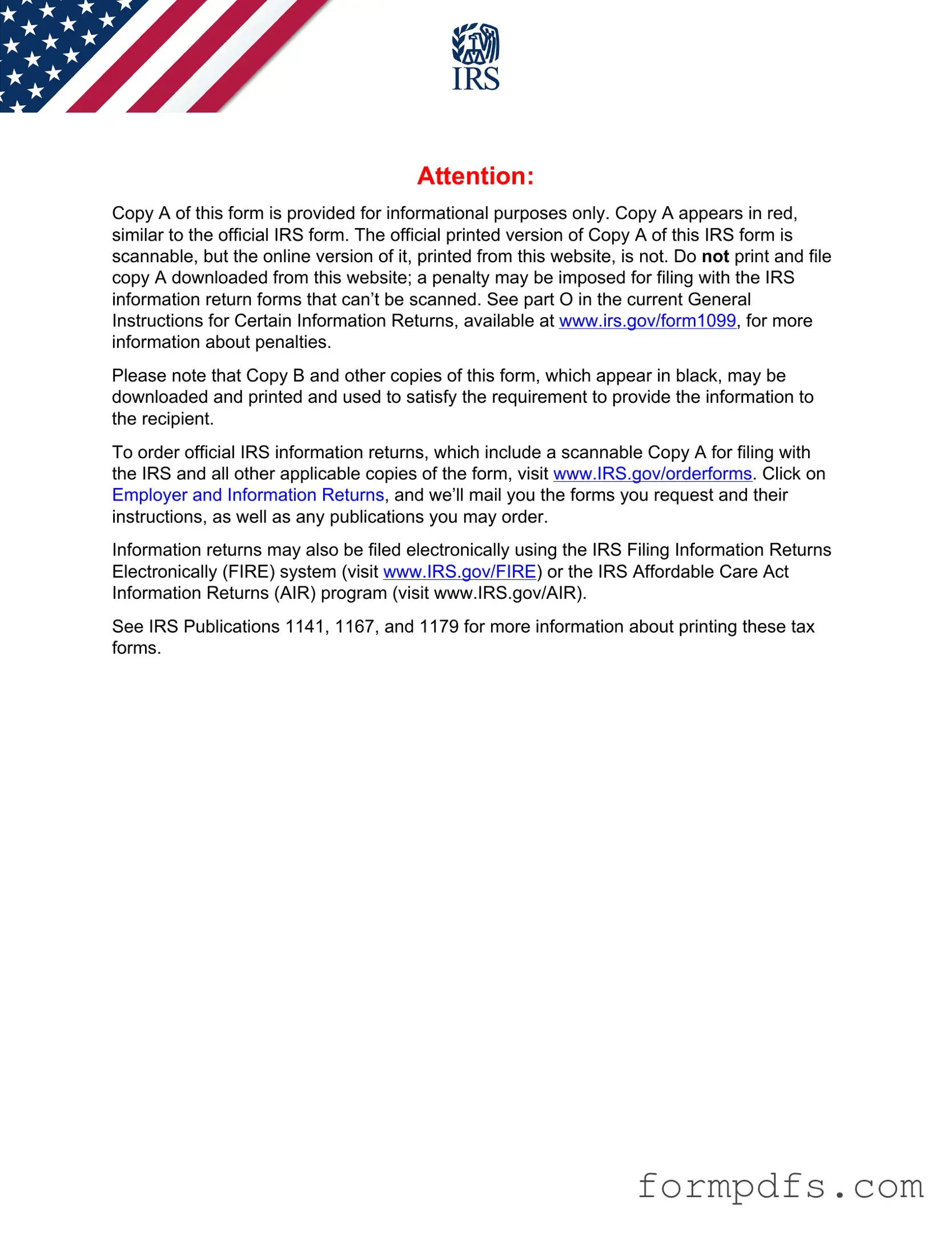 Blank 1099 Nec PDF Form