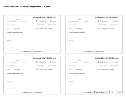 Blank Acord 50 WM PDF Form